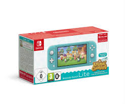 Switch Lite Console Animal Crossing Turquoise