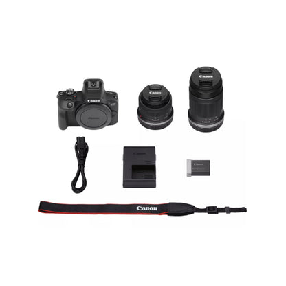 Canon EOS R100 + RF-S 18-45mm IS STM + RF-S 55-210mm IS STM - Garanzia Canon Italia - immagine 2