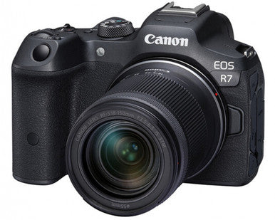 Canon EOS R7 + RF-S 18-150mm F3.5-6.3 IS STM + EF-EOS R Adapter