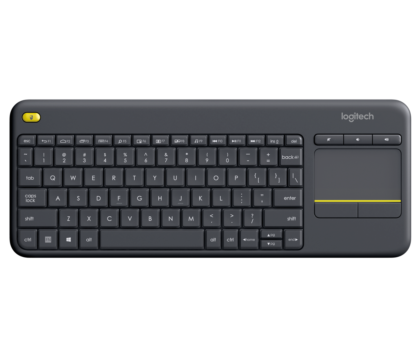 Logitech K400 Plus Tastiera Wireless