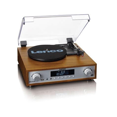 Lenco MC-160WD Sistema Hi-Fi con Giradischi