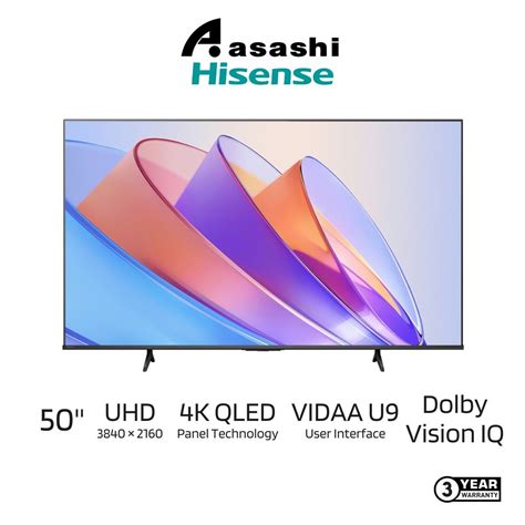 Hisense 50A7Q Smart TV 50" QLED 4K