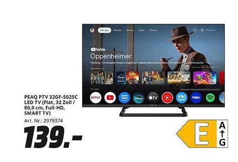 PEAQ PTV50VU-7026C Smart TV 50" LED 4K