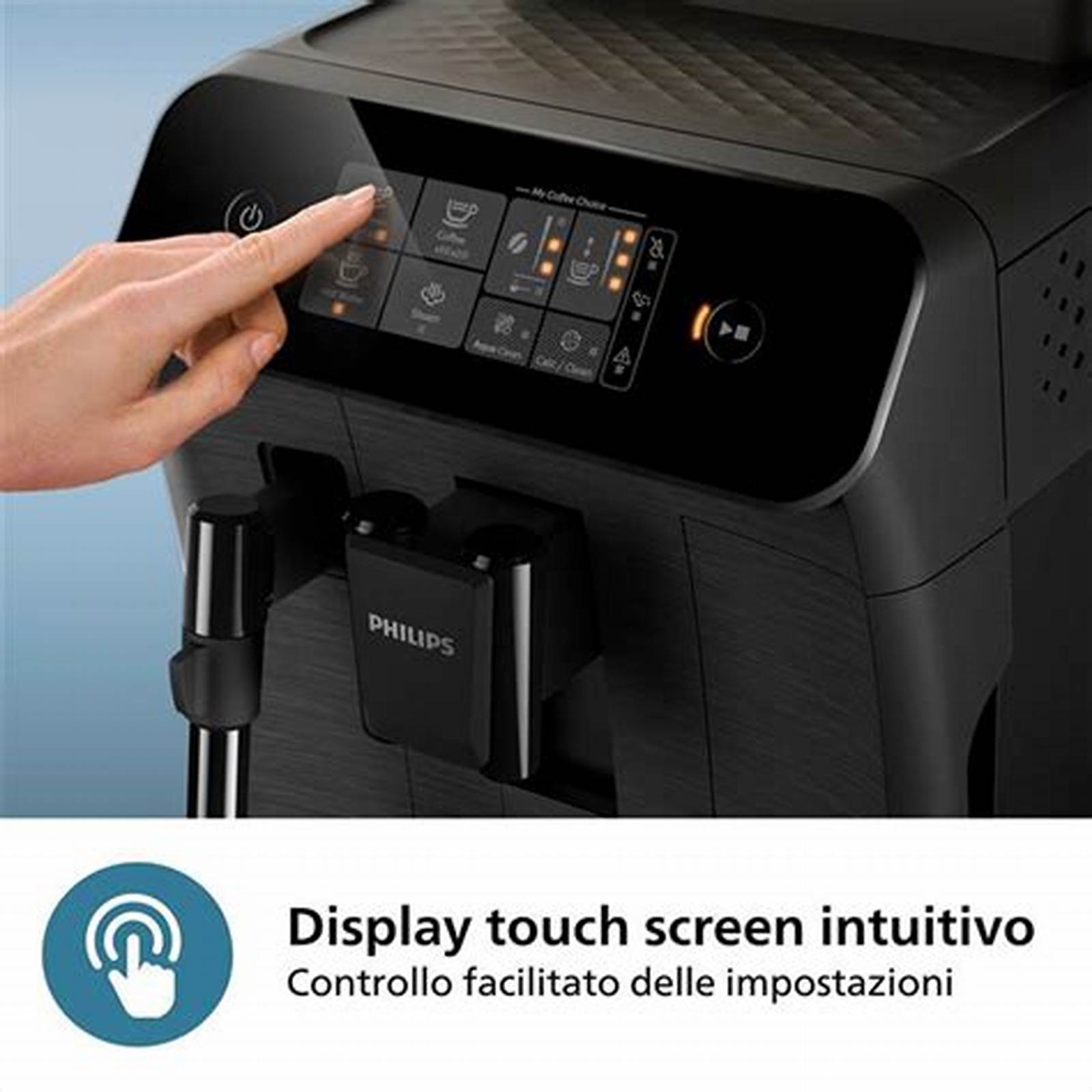 PHILIPS Series 800 EP0820/00 Macchina da caffè automatica Nero